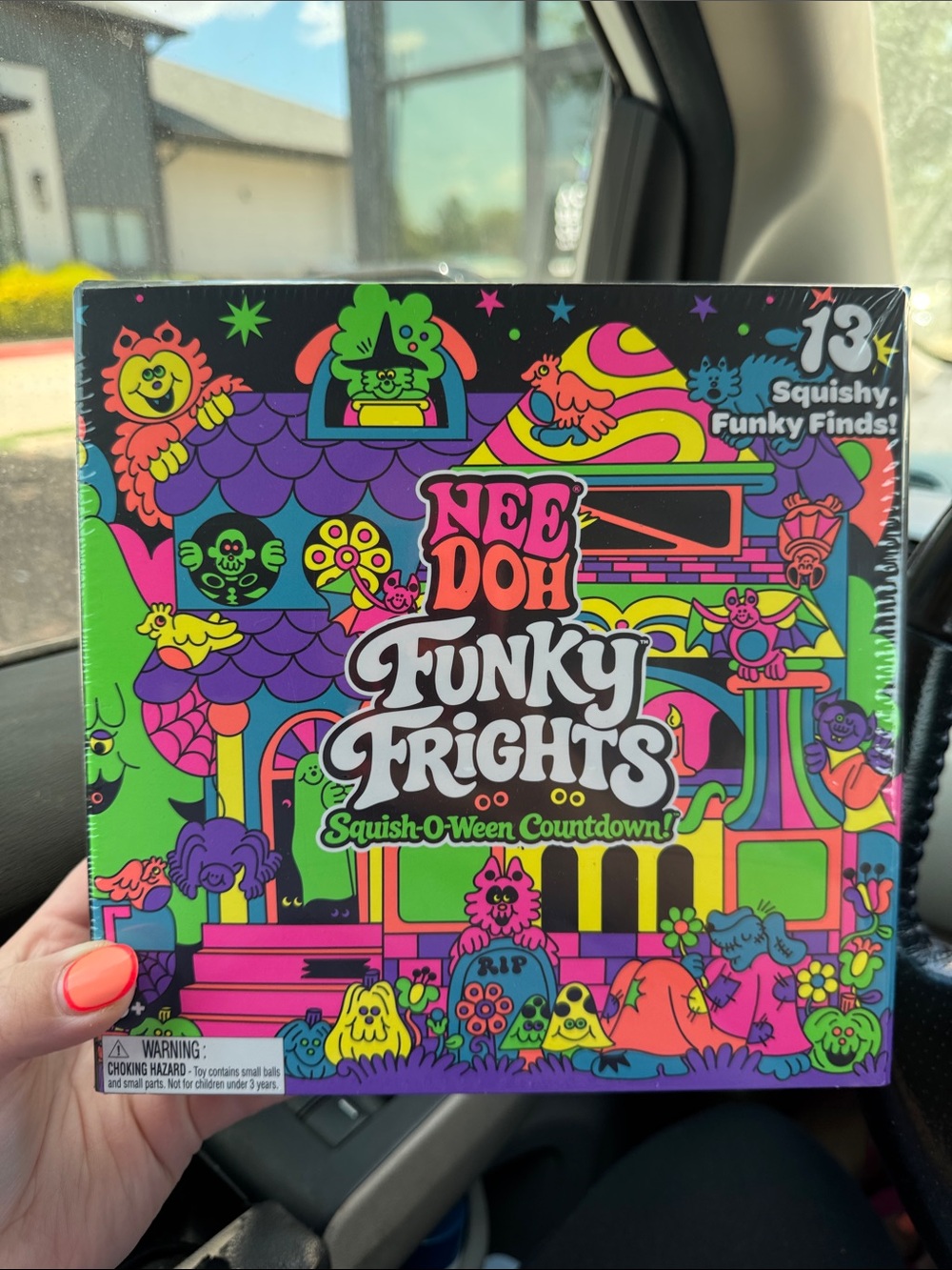 NeeDoh Funky Frights Squish-O-Ween Countdown